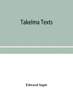 Takelma-Texte - Takelma texts