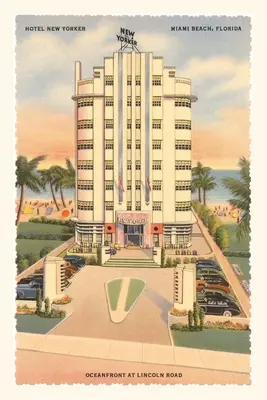 Jahrgangsjournal Hotel New Yorker, Miami Beach, Florida - Vintage Journal Hotel New Yorker, Miami Beach, Florida