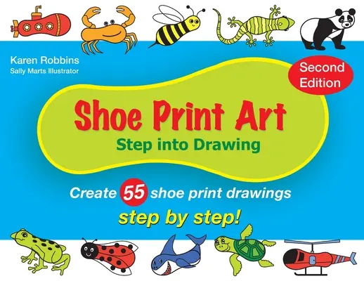 Schuhdruck-Kunst: Schritt ins Zeichnen - Shoe Print Art: Step Into Drawing