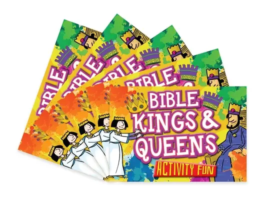 Bibel Könige & Königinnen Activity Fun: 5er-Pack - Bible Kings & Queens Activity Fun: 5 Pack