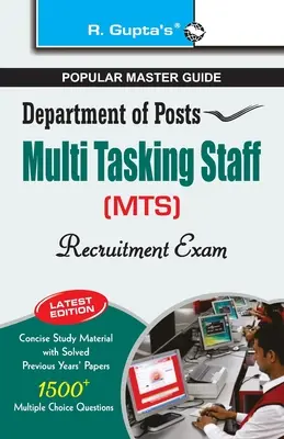 Department of Posts: Leitfaden für die Einstellungsprüfung für Multi Tasking Staff (MTS) - Department of Posts: Multi Tasking Staff (MTS) Recruitment Exam Guide