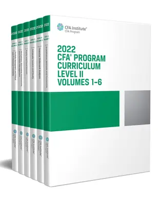 2022 Cfa Programm Lehrplan Level II Box Set - 2022 Cfa Program Curriculum Level II Box Set