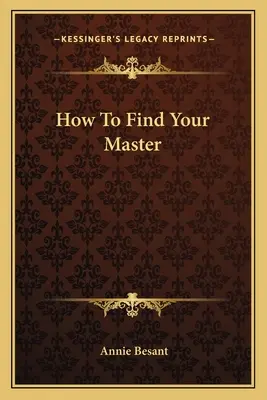 Wie man seinen Meister findet - How To Find Your Master