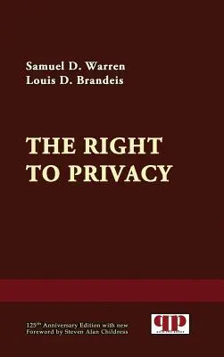 Das Recht auf Privatsphäre - The Right to Privacy