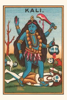 Jahrgangsjournal Kali, Göttin der Zerstörung - Vintage Journal Kali, Goddess of Destruction