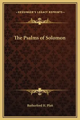 Die Psalmen Salomos - The Psalms of Solomon