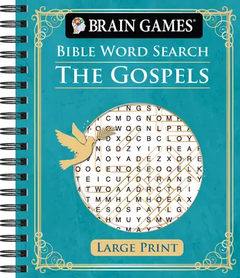 Denkspiele - Bibel-Wortsuche: Die Evangelien - Großdruck - Brain Games - Bible Word Search: The Gospels - Large Print