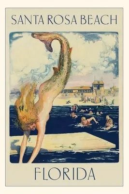 Weinleseblatt Santa Rosa Beach Meerjungfrau - Vintage Journal Santa Rosa Beach Mermaid