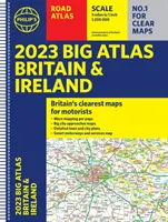 2023 Philip's Großer Straßenatlas Großbritannien und Irland - (Spirale A3) - 2023 Philip's Big Road Atlas Britain and Ireland - (Spiral A3)