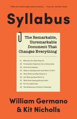 Syllabus: Das bemerkenswerte, unauffällige Dokument, das alles verändert - Syllabus: The Remarkable, Unremarkable Document That Changes Everything