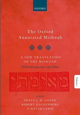 Die kommentierte Oxford-Mischna - The Oxford Annotated Mishnah