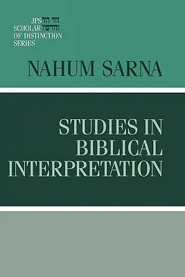 Studien zur biblischen Auslegung - Studies in Biblical Interpretation
