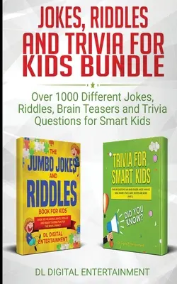 Witze, Rätsel und Quizfragen für Kinder im Paket: Über 1000 verschiedene Witze, Rätsel, Denksportaufgaben und Quizfragen für clevere Kinder - Jokes, Riddles and Trivia for Kids Bundle: Over 1000 Different Jokes, Riddles, Brain Teasers and Trivia Questions for Smart Kids