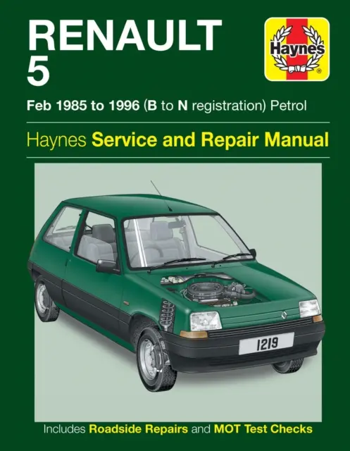 Renault 5 Benzin Service- und Reparaturhandbuch - Renault 5 Petrol Service And Repair Manual