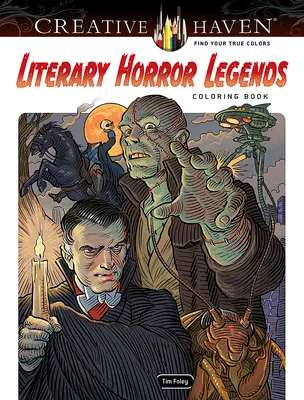 Creative Haven Literary Horror Legends Ausmalbuch - Creative Haven Literary Horror Legends Coloring Book