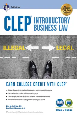 Clep(r) Introductory Business Law Book + Online, 2. - Clep(r) Introductory Business Law Book + Online, 2nd Ed.