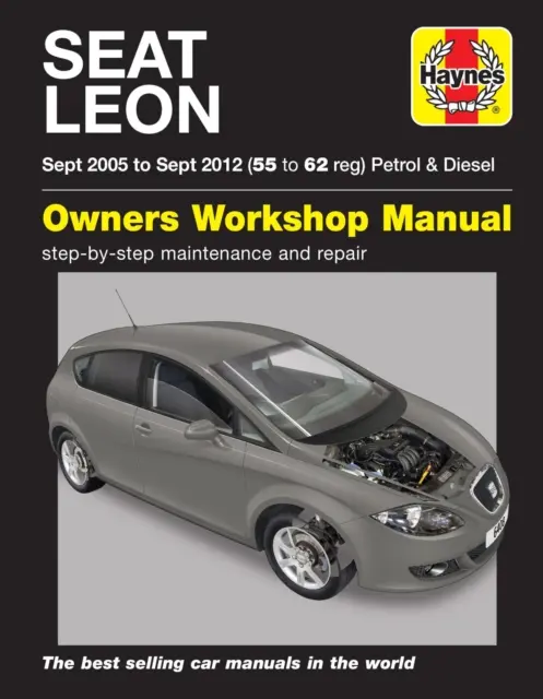 Seat Leon (Sept '05 bis Sept '12) 55 bis 62 reg - Seat Leon (Sept '05 to Sept '12) 55 to 62 reg