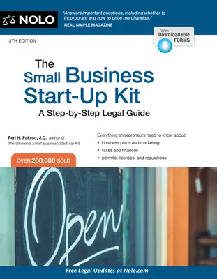 Das Small Business Start-Up Kit: Ein schrittweiser rechtlicher Leitfaden - The Small Business Start-Up Kit: A Step-By-Step Legal Guide