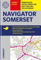 Philip's Straßenatlas Navigator Somerset - Philip's Street Atlas Navigator Somerset