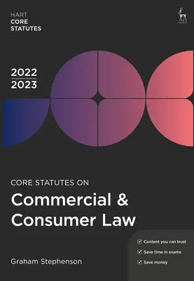 Kernstatuten zum Handels- und Verbraucherrecht 2022-23 - Core Statutes on Commercial & Consumer Law 2022-23