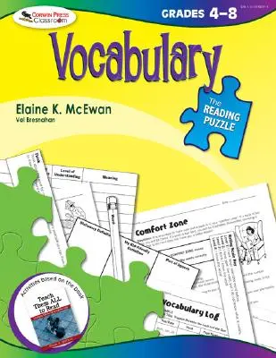 Das Lesepuzzle: Wortschatz, Klassen 4-8 - The Reading Puzzle: Vocabulary, Grades 4-8