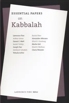 Essential Papers zur Kabbala - Essential Papers on Kabbalah