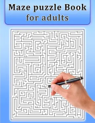 Labyrinth-Puzzle-Buch für Erwachsene - Maze Puzzle Book for Adults