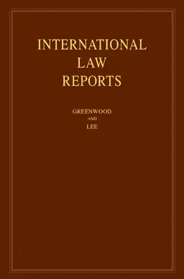 Berichte zum internationalen Recht: Band 187 - International Law Reports: Volume 187