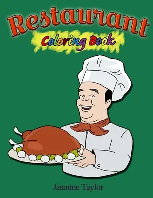 Restaurant-Malbuch - Restaurant Coloring Book
