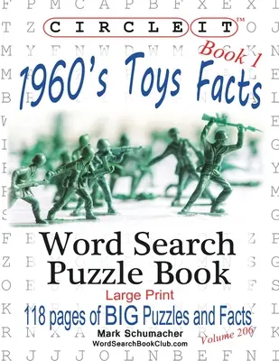 Circle It, 1960er Spielzeug Fakten, Buch 1, Wortsuche, Puzzle Buch - Circle It, 1960s Toys Facts, Book 1, Word Search, Puzzle Book