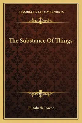 Die Substanz der Dinge - The Substance Of Things