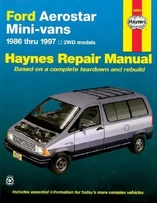 Ford Aerostar Kleintransporter (86 - 97) - Ford Aerostar Mini-Vans (86 - 97)