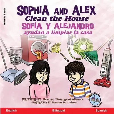 Sophia und Alex machen das Haus sauber: Sofa y Alejandro ayudan a limpiar la casa - Sophia and Alex Clean the House: Sofa y Alejandro ayudan a limpiar la casa