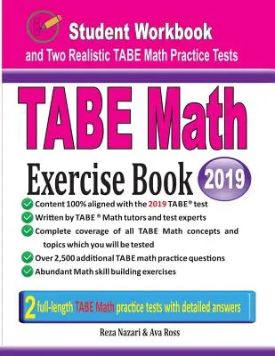 TABE Mathe-Übungsbuch: Schülerarbeitsheft und zwei realistische TABE-Mathe-Tests - TABE Math Exercise Book: Student Workbook and Two Realistic TABE Math Tests