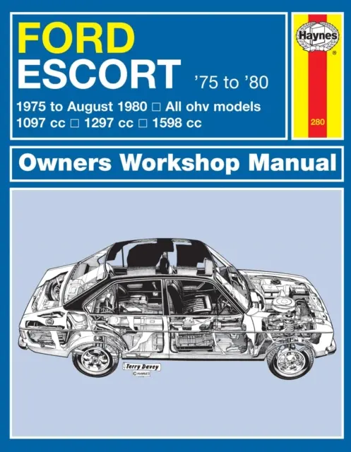 Ford Escort Werkstatthandbuch für den Besitzer - 75-80 - Ford Escort Owner's Workshop Manual - 75-80