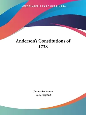 Anderson's Verfassungen von 1738 - Anderson's Constitutions of 1738