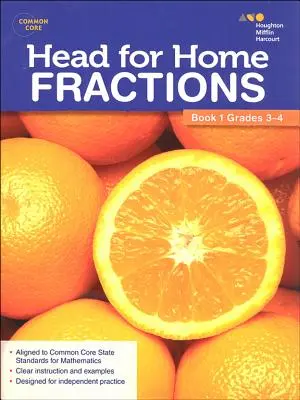 Head For Home Mathe-Fähigkeiten: Brüche, Buch 1 - Head For Home Math Skills: Fractions, Book 1