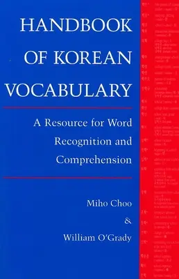 Choo: Handbuch des koreanischen Wortschatzes - Choo: Handbk of Korean Voc Paper