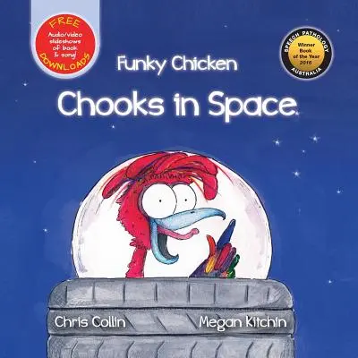 Funky Chicken Hühner im Weltraum - Funky Chicken Chooks in Space