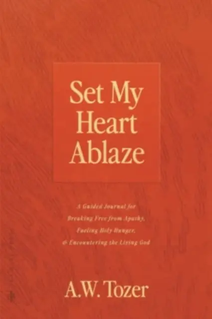 Setze mein Herz in Flammen: Ein geführtes Tagebuch, um aus der Apathie auszubrechen, den heiligen Hunger zu stillen und dem lebendigen Gott zu begegnen: Mit ausgewählten Re - Set My Heart Ablaze: A Guided Journal for Breaking Free from Apathy, Fueling Holy Hunger, and Encountering the Living God: With Selected Re