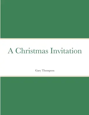 Eine Weihnachtseinladung - A Christmas Invitation
