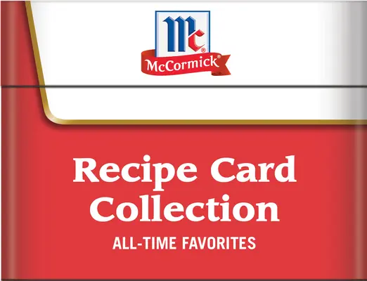 McCormick All-Time Favorites - Rezeptkartensammlung Dose - McCormick All-Time Favorites - Recipe Card Collection Tin