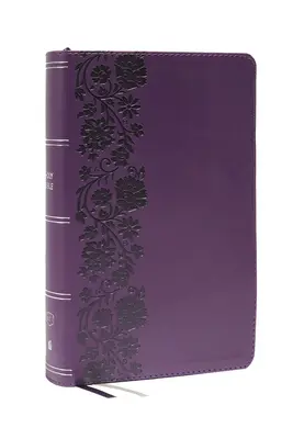 Kjv, Personal Size Large Print Single-Column Reference Bible, Leathersoft, Purple, Red Letter, Thumb Indexed, Comfort Print: Heilige Bibel, King James Ve - Kjv, Personal Size Large Print Single-Column Reference Bible, Leathersoft, Purple, Red Letter, Thumb Indexed, Comfort Print: Holy Bible, King James Ve
