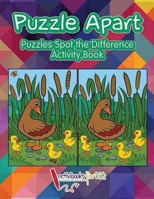 Puzzle Apart: Puzzles Spot the Difference Activity Book