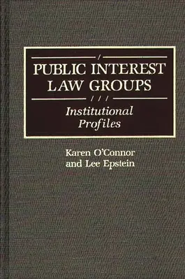 Gruppen des öffentlichen Rechts: Institutionelle Profile - Public Interest Law Groups: Institutional Profiles