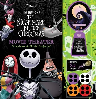 Disney: The Nightmare Before Christmas - Kino-Märchenbuch und Projektor - Disney: The Nightmare Before Christmas Movie Theater Storybook and Projector