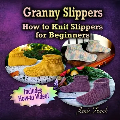 Granny Slippers - Wie man Hausschuhe für Anfänger strickt - Granny Slippers - How to Knit Slippers for Beginners