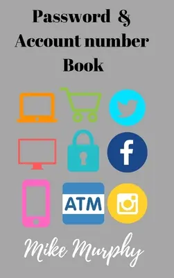 Passwort- und Kontonummernbuch - Password & Account Number Book