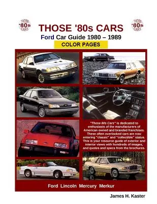 Die 80er-Jahre-Autos - Ford - Those 80s Cars - Ford