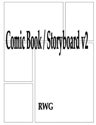 Comicbuch / Storyboard v2: 200 Seiten 8,5 X 11 - Comic Book / Storyboard v2: 200 Pages 8.5 X 11